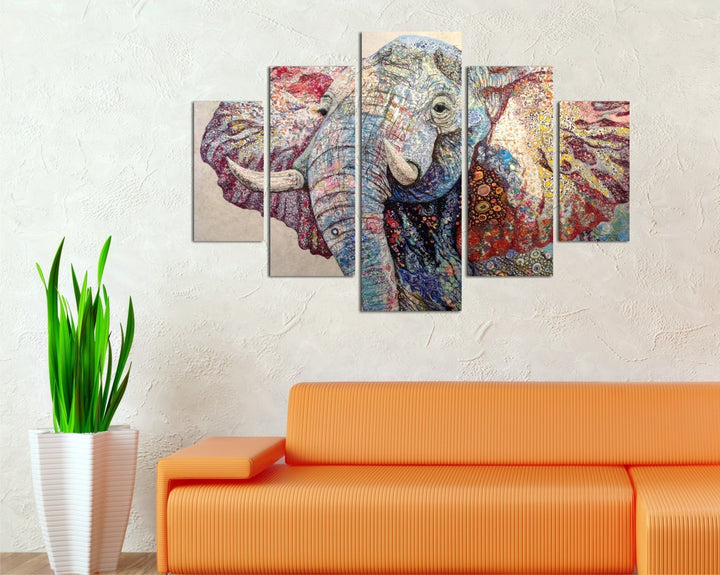 Peinture décorative MDF (5 pièces) ST265