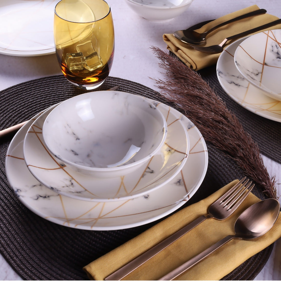 Dinner Set (18 Pieces) KAR18DB0001