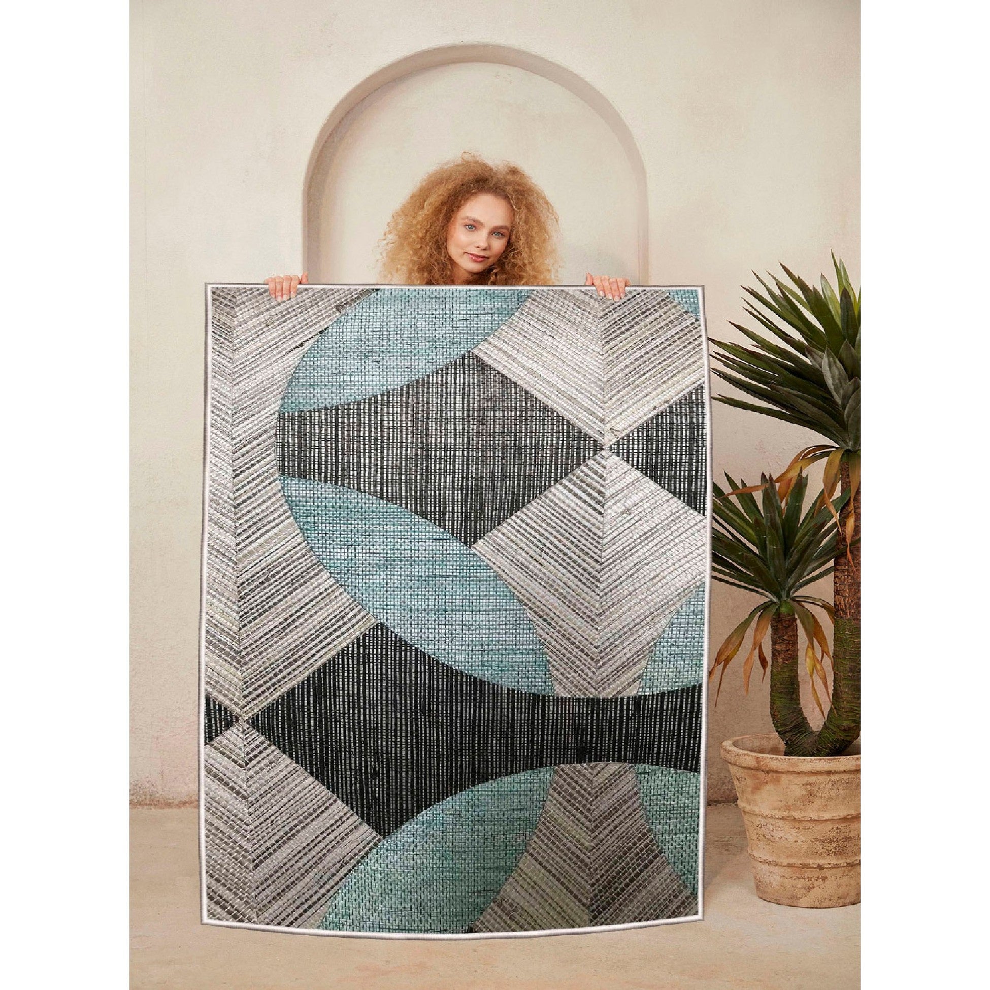 Tapis (160 x 230) WOOSONIL047