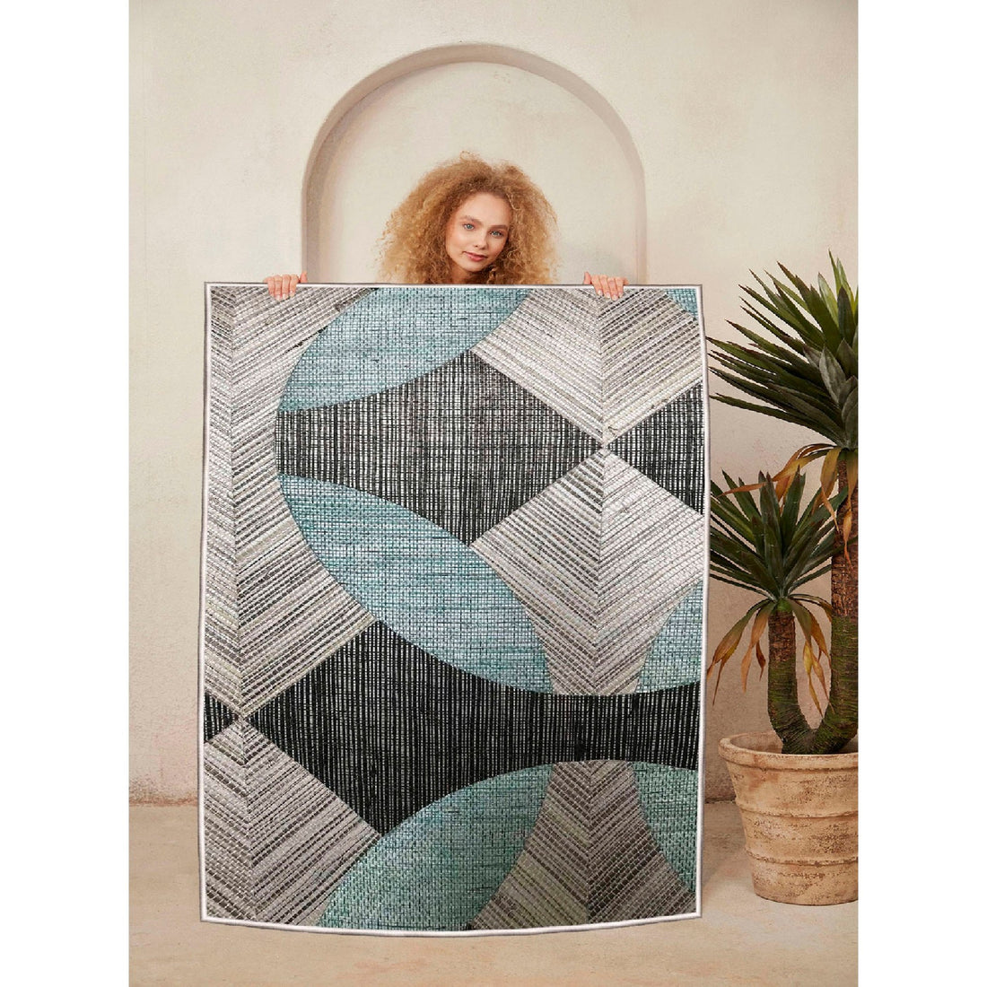 Tapis (160 x 230) WOOSONIL047