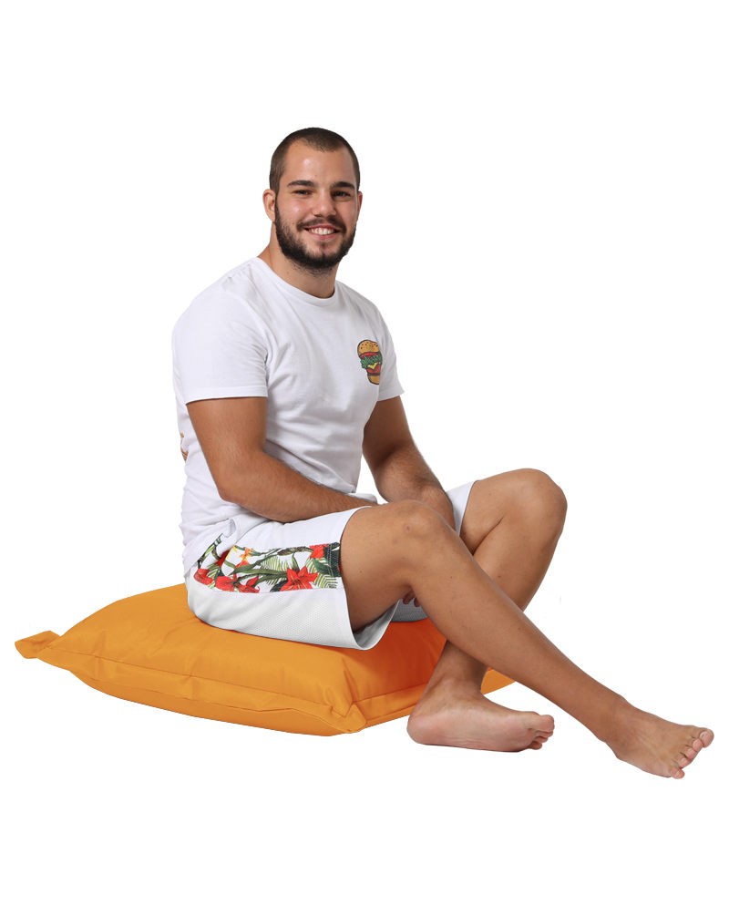 Coussin de jardin Cushion Pouf 70x70 - Orange