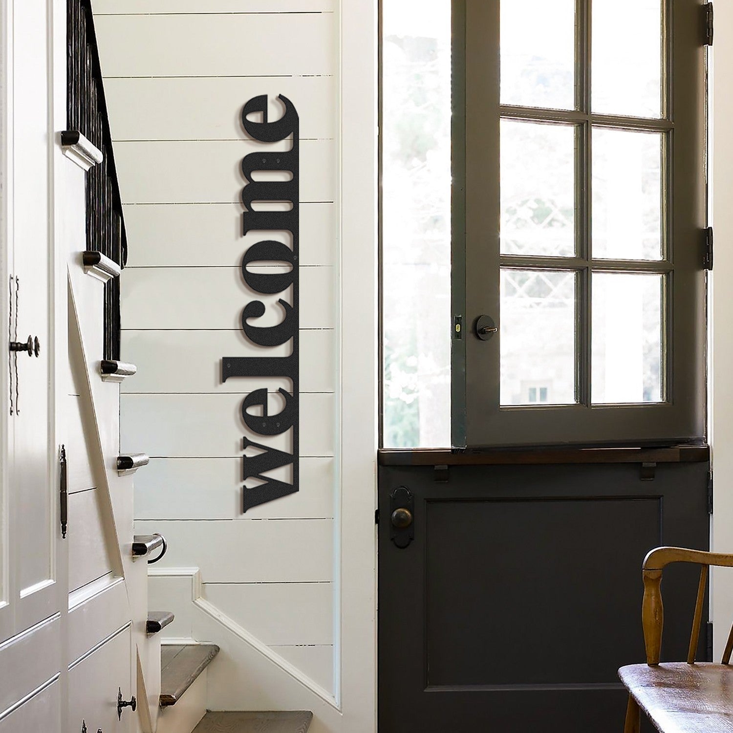 Accessoire mural en métal décoratif Welcome - APT490MS