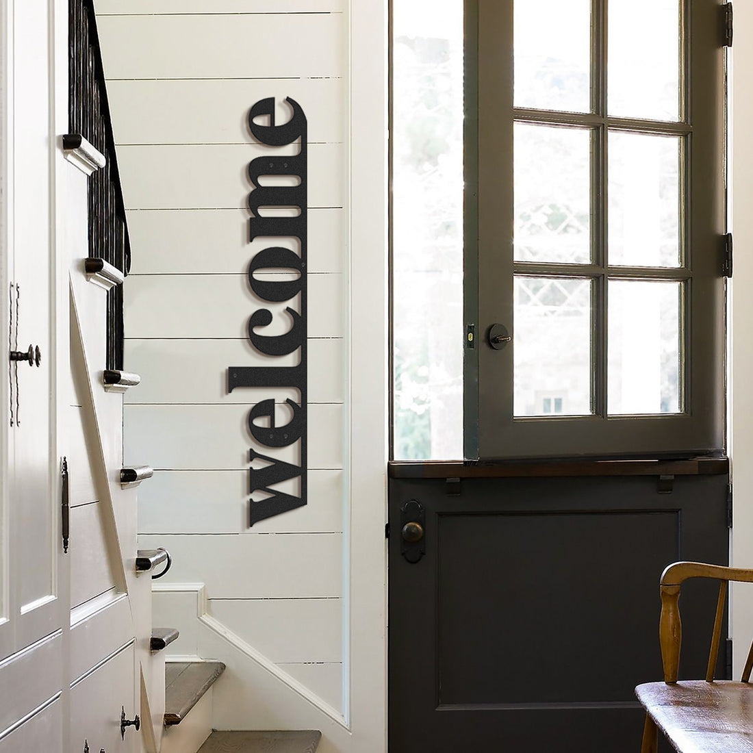 Accessoire mural en métal décoratif Welcome - APT490MS