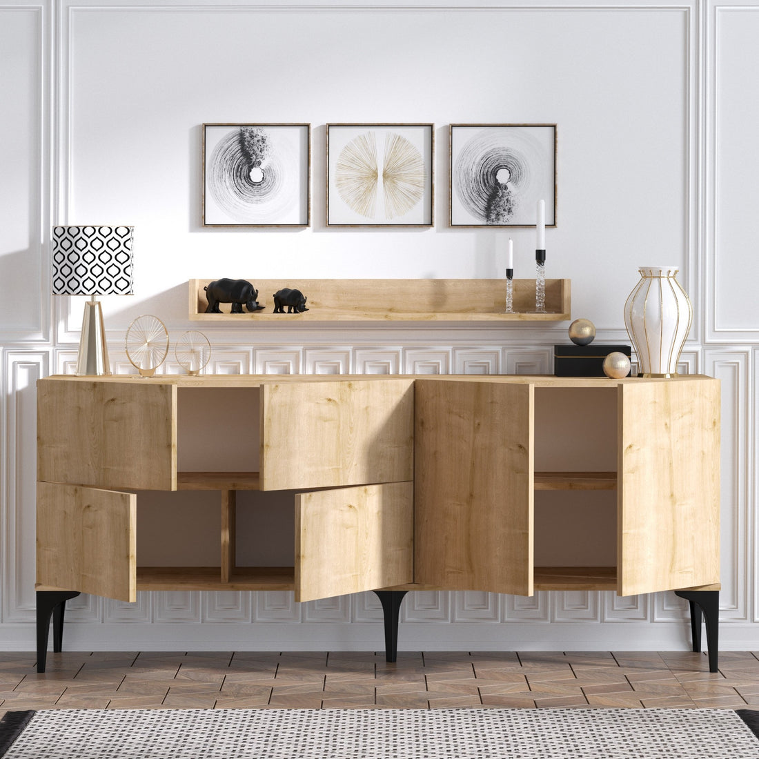 Console Stella - Sapphire Oak