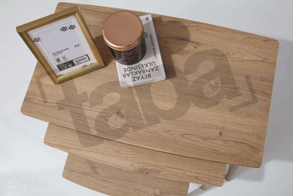 Table basse Ekol gigognes (chêne)