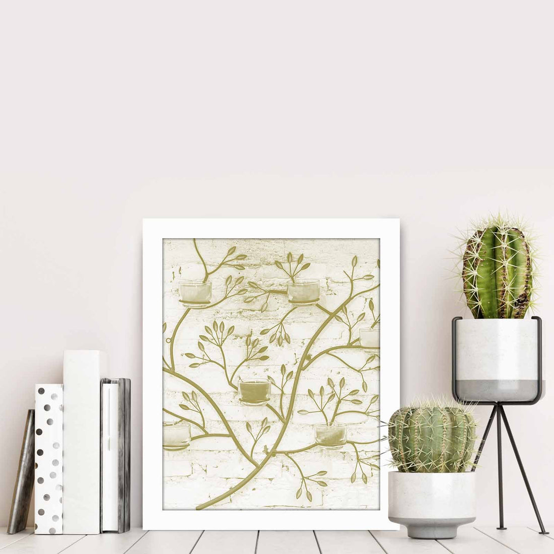 Peinture mdf encadrée décorative BCT-052