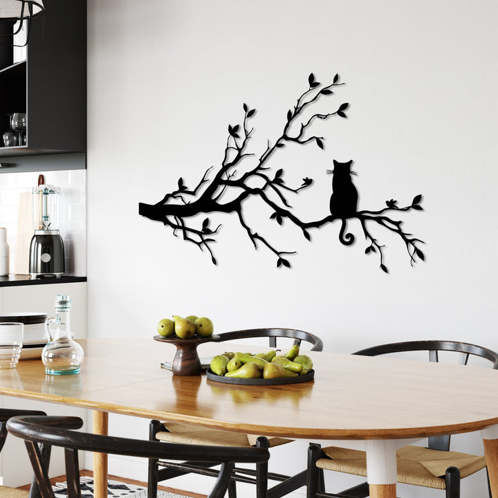 Accessoire mural en métal décoratif Cat 12