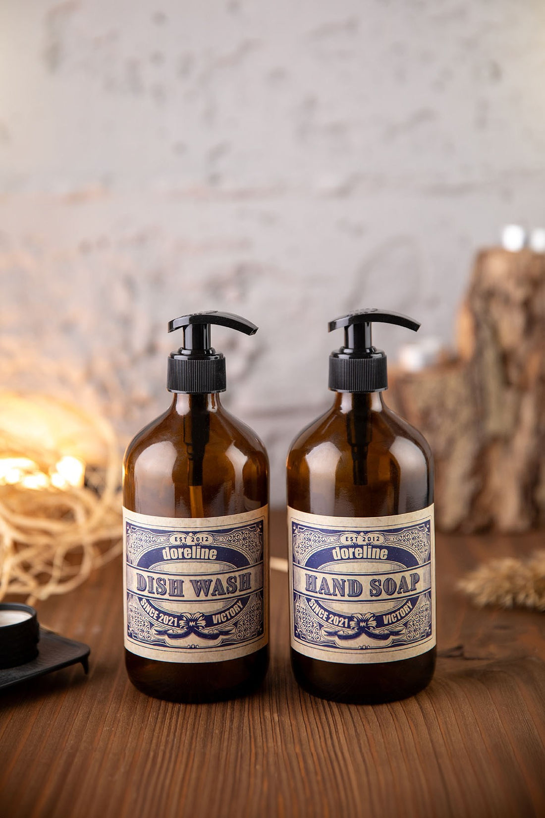 Distributeur de savon en verre DRLN-167