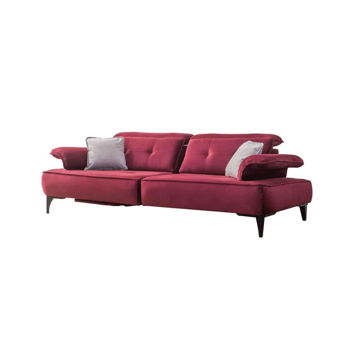 MilanoCanapé 3 Places  Relax Bordeaux