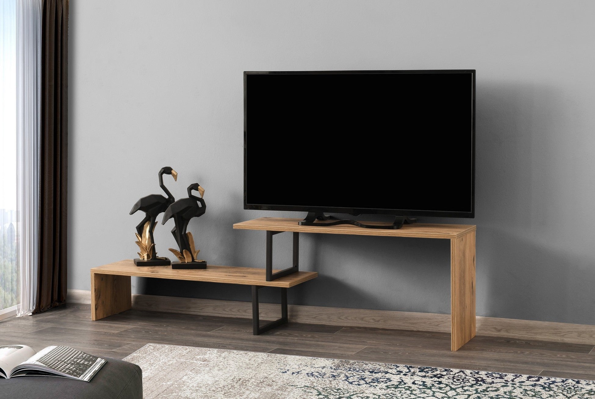 Meuble TV Ovit - Pine