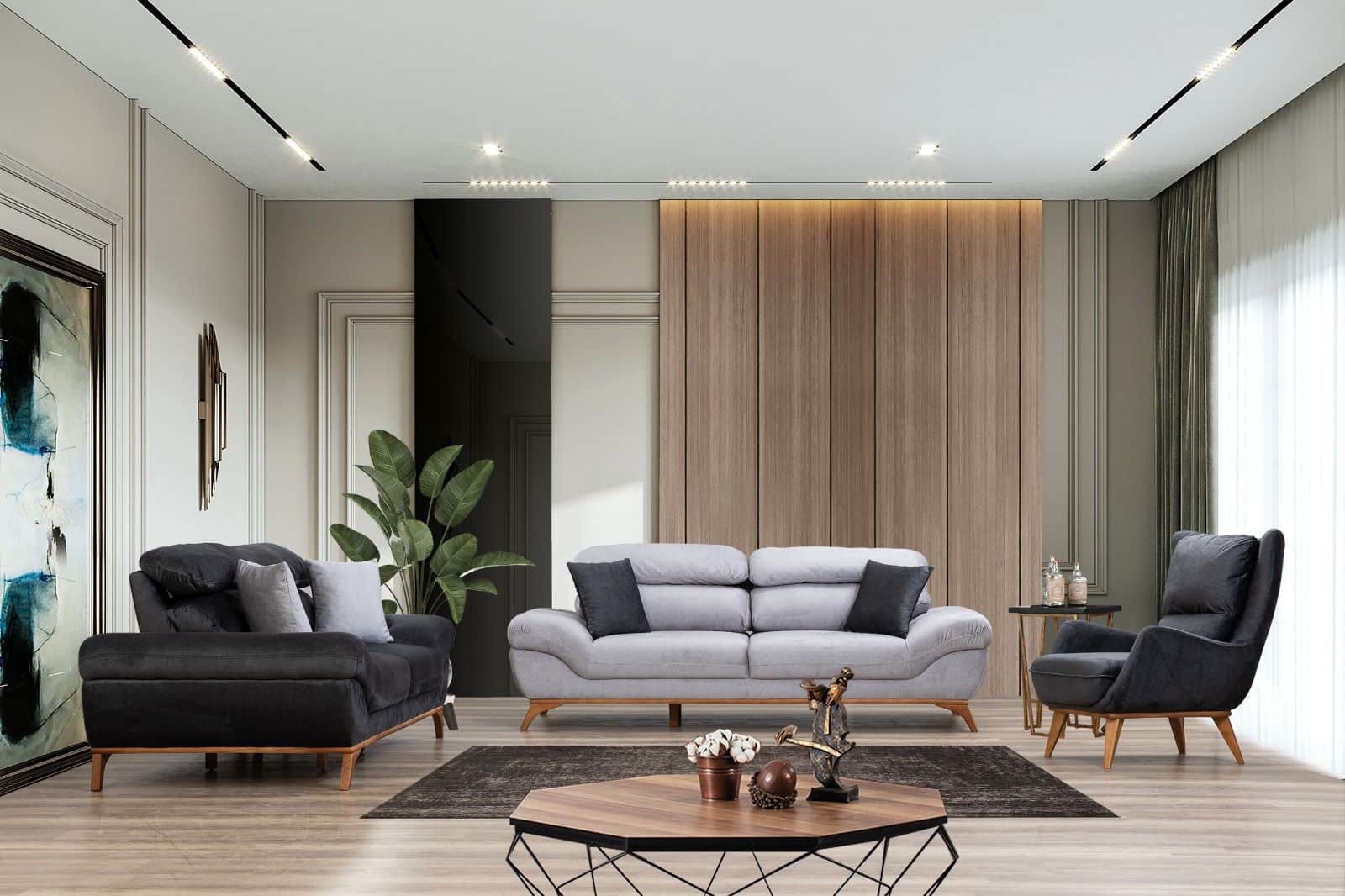 Cenova Ensemble de Canapé