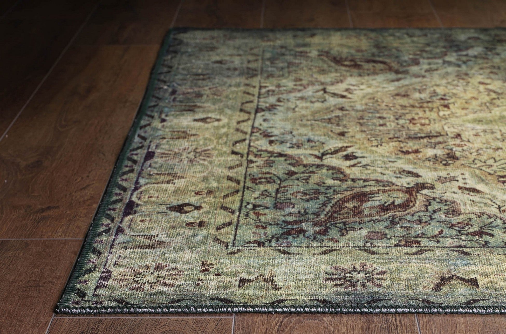 Tapis (230 x 330) Blues Chenille - Green AL 23