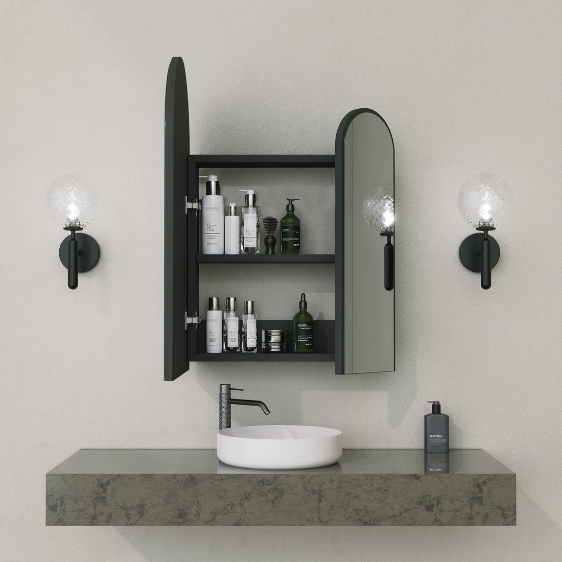 Armoire de toilette Classe Cabinet - Black