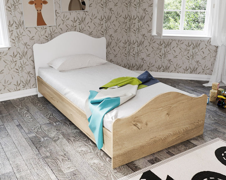 Ensemble de meubles de chambre pour enfants Zebra - Oak, White