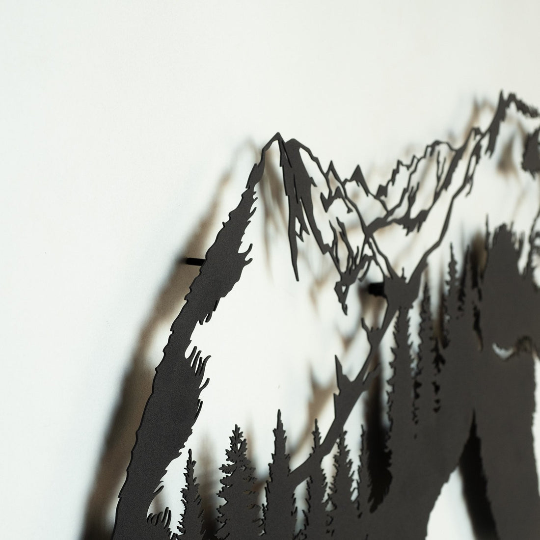 Accessoire mural en métal décoratif Landscape Bear Metal Wall Art - APT626