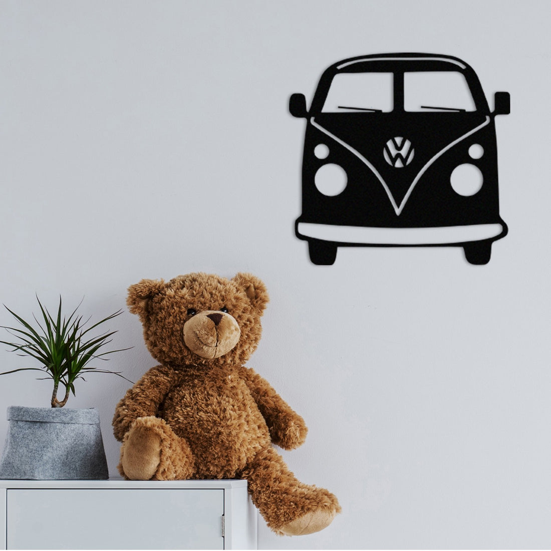 Accessoire mural en métal décoratif Vosvos Metal Decor