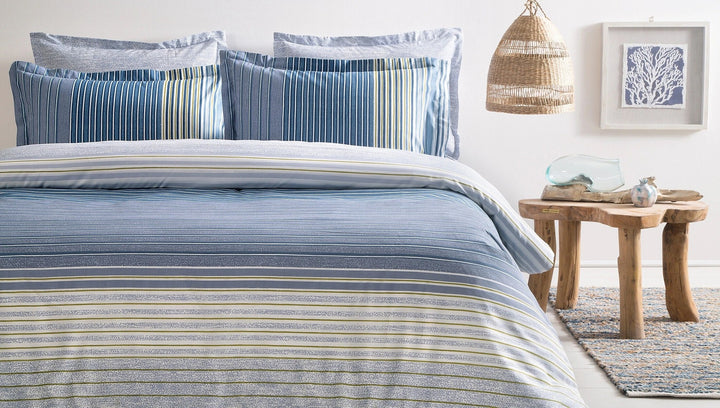 Pernelle Parure de Lit Bleu