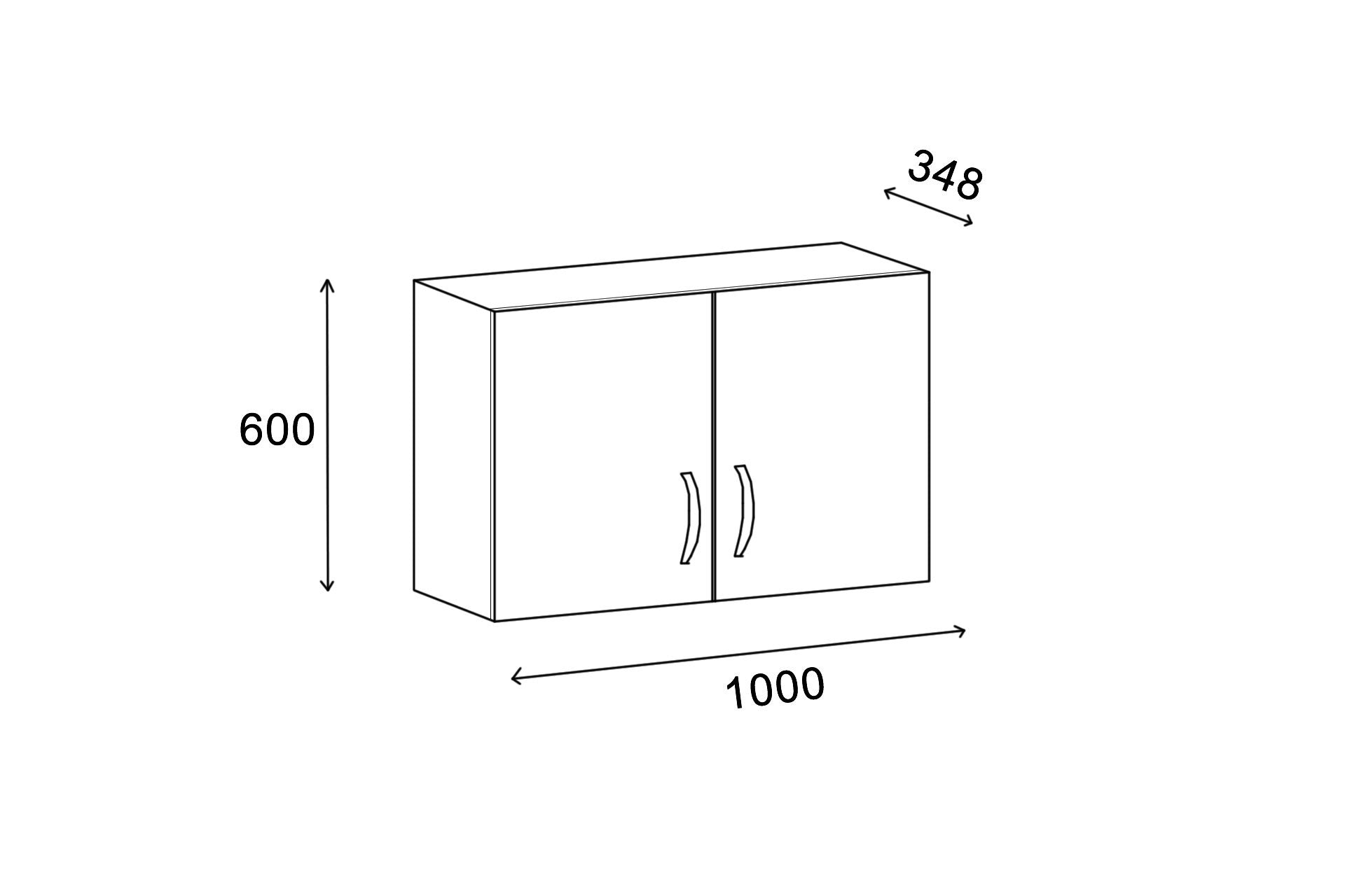 Armoires de cuisine Sinai 2 Kapak - White
