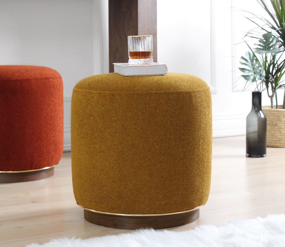 Pouf Zeone - Olive Green