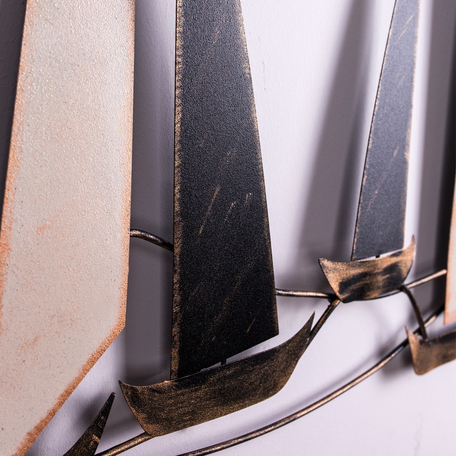 Accessoire mural en métal décoratif Ocean