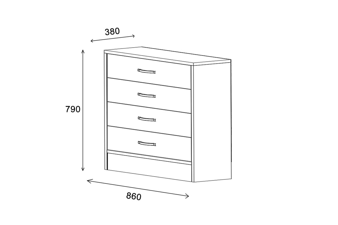La commode Agora - Atlantic Pine