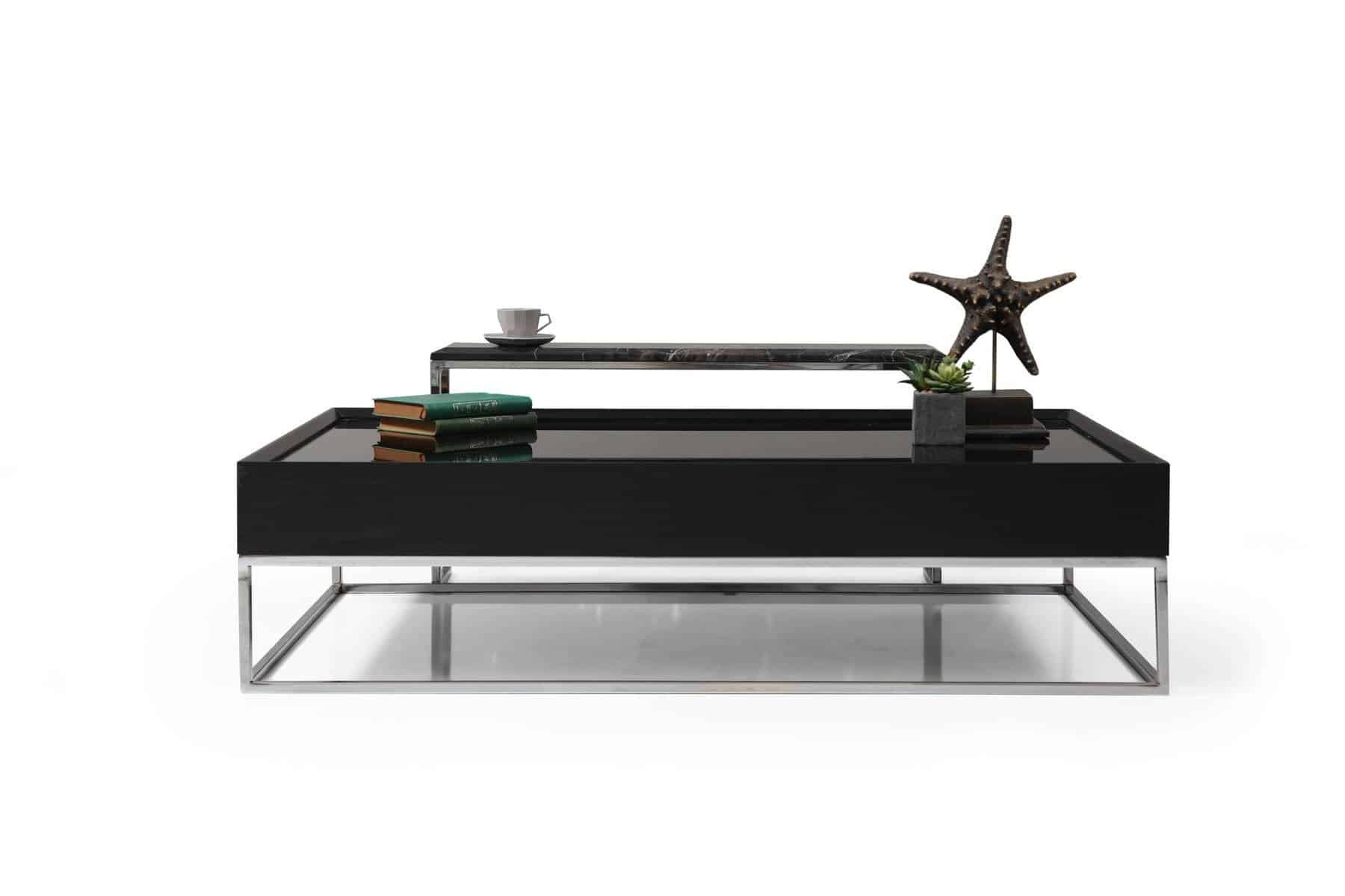 Crown table basse (noire)