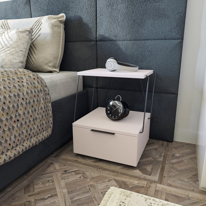 Table de chevet Tekoba - White
