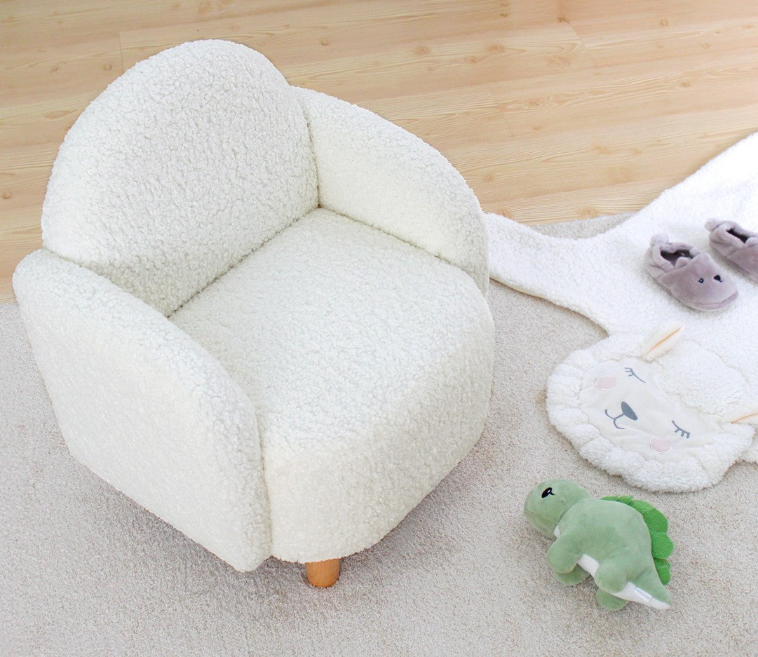 Chaise à oreilles pour enfants Moylo - White