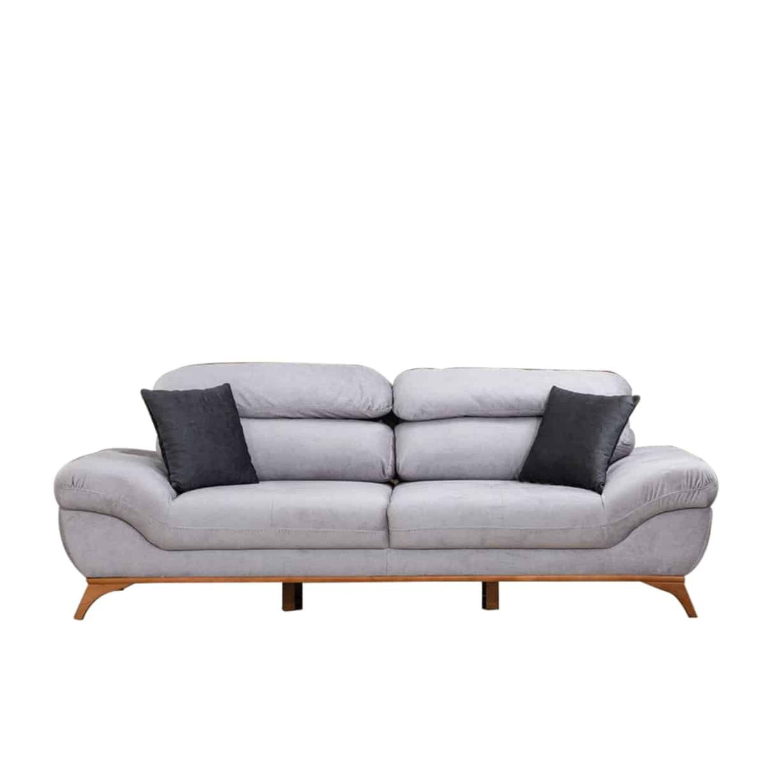 Cenova Canapé 3 Places Gris Clair