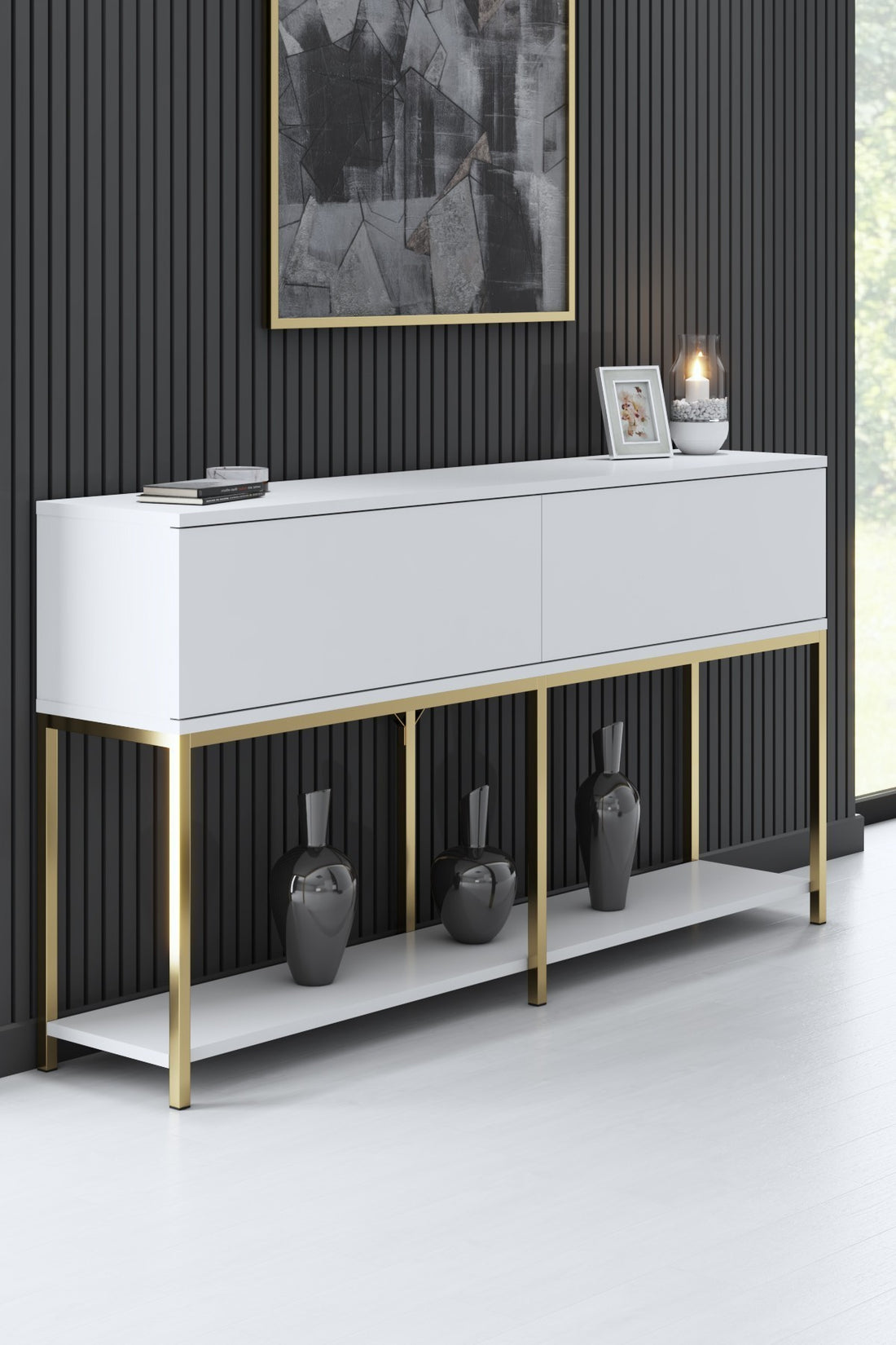 Console Lord - White, Gold