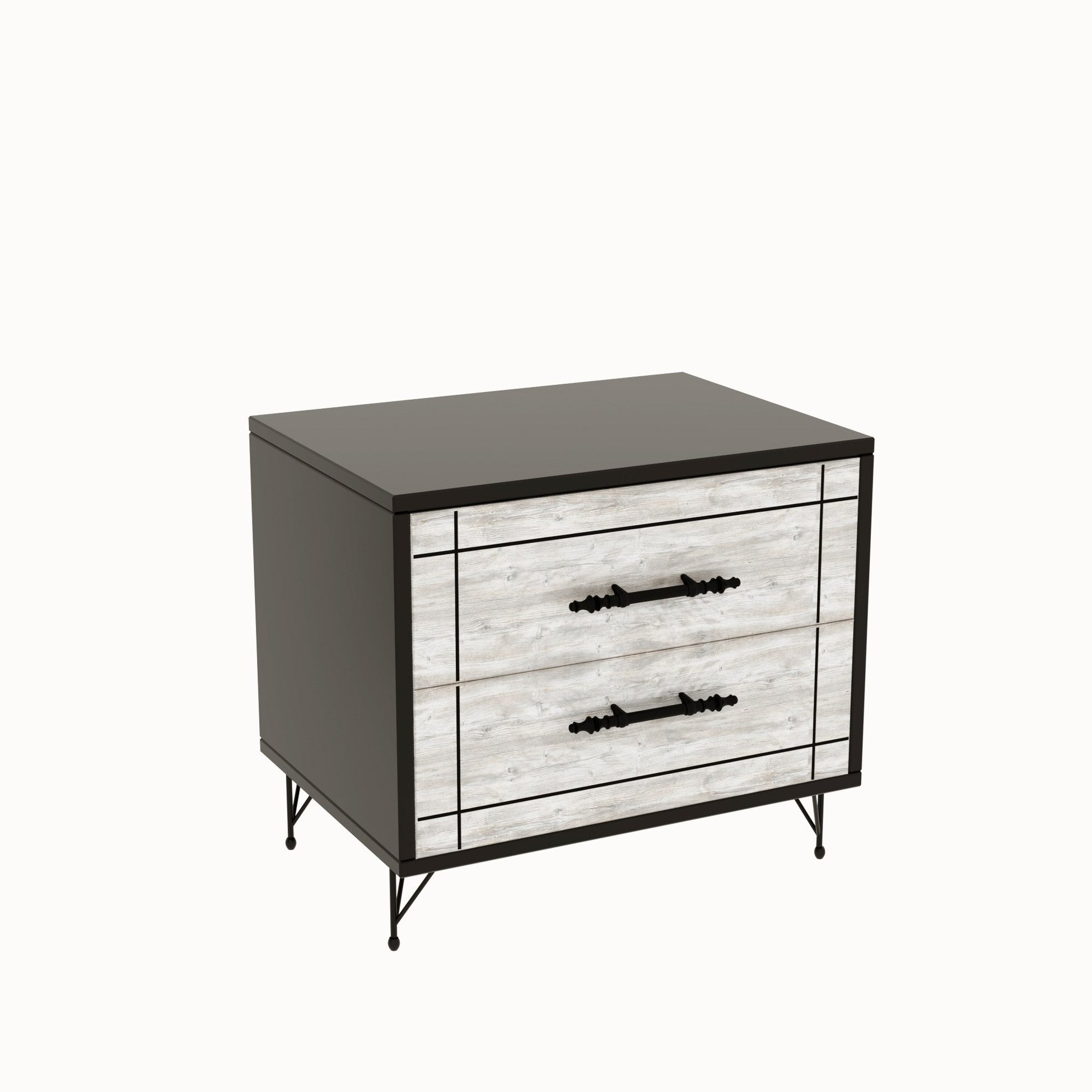 Table de chevet Night - Light Grey