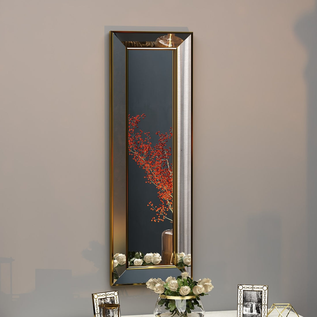 Miroir Carlos - Gold