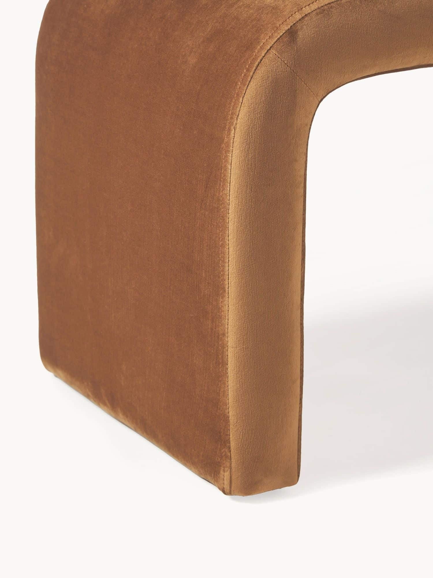 Tabouret en velours Sadiqué