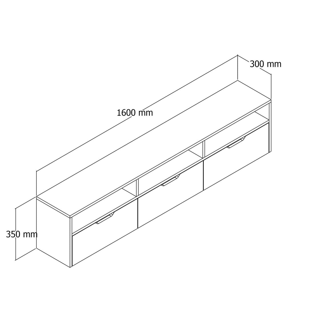 Unité de télévision Denoya 3 Kapakli - Atlantic Pine