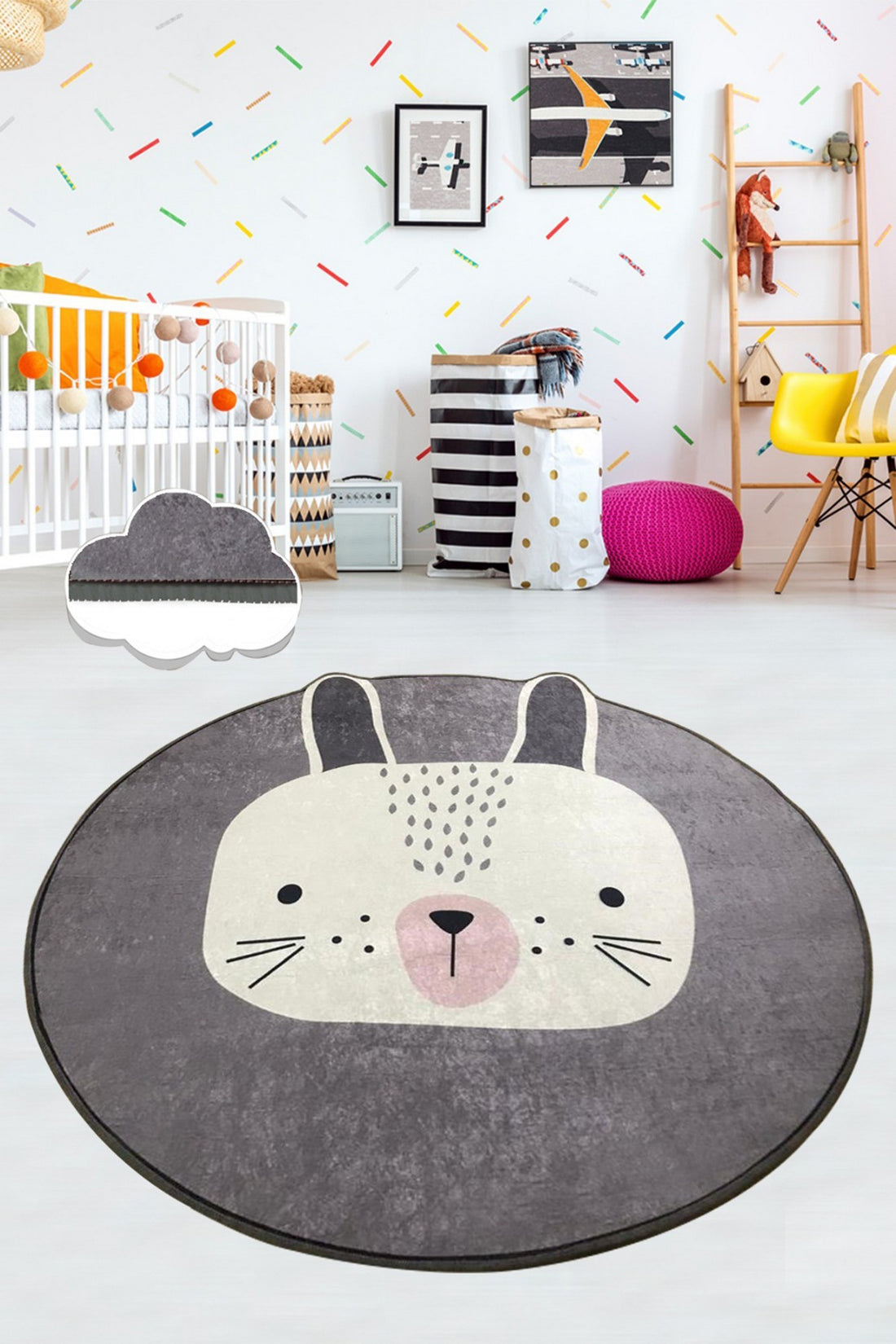 Tapis (140 cm) Bunny