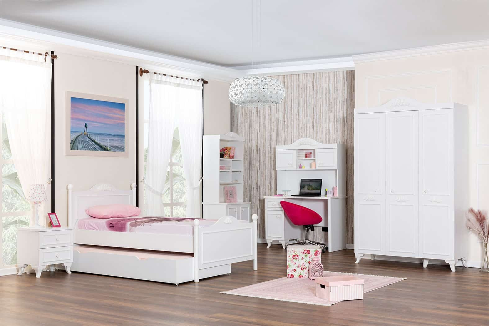 Siena Ensemble chambre enfant/ado complète (6 éléments)