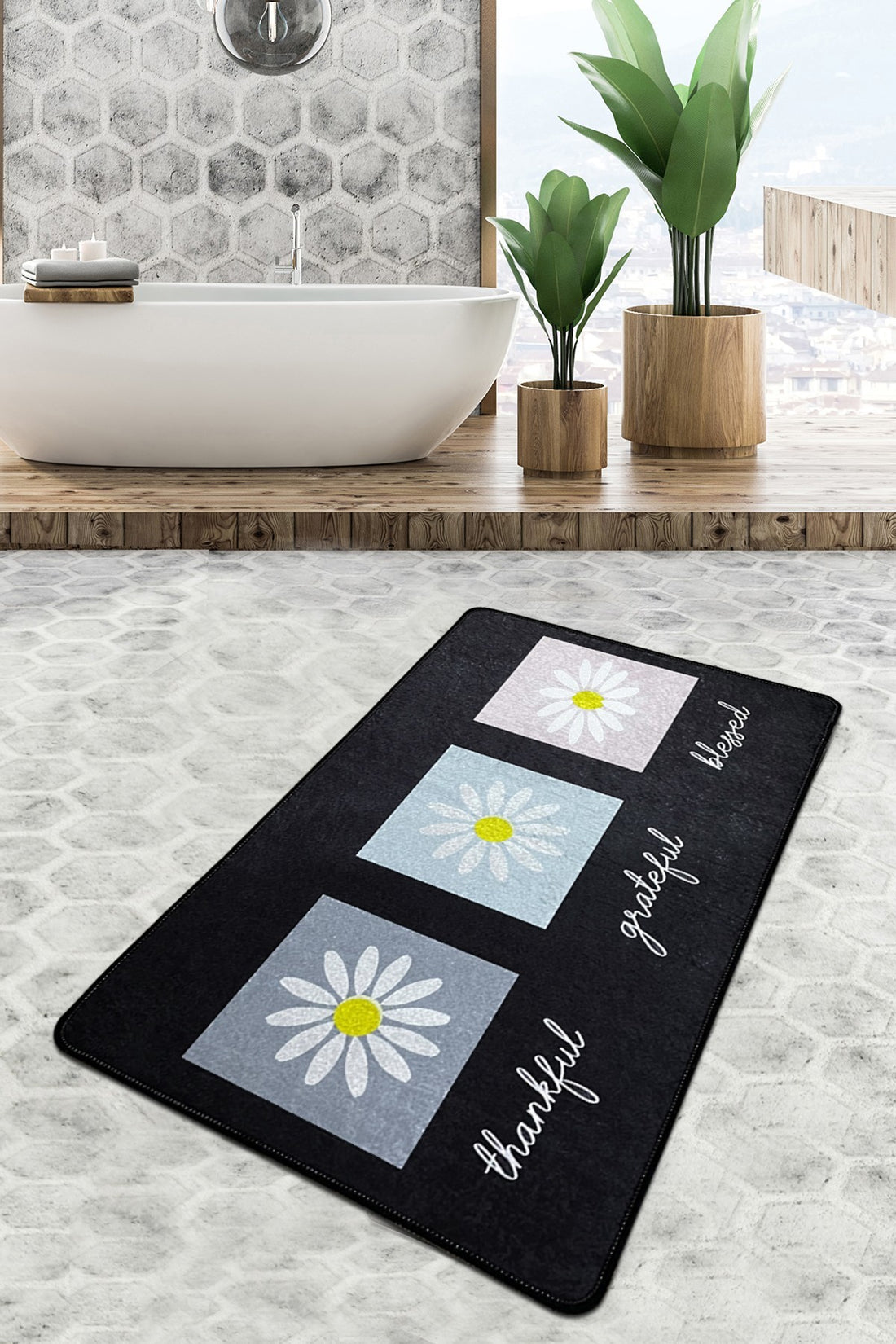 Tapis de bain Blessed Djt (70 x 120)