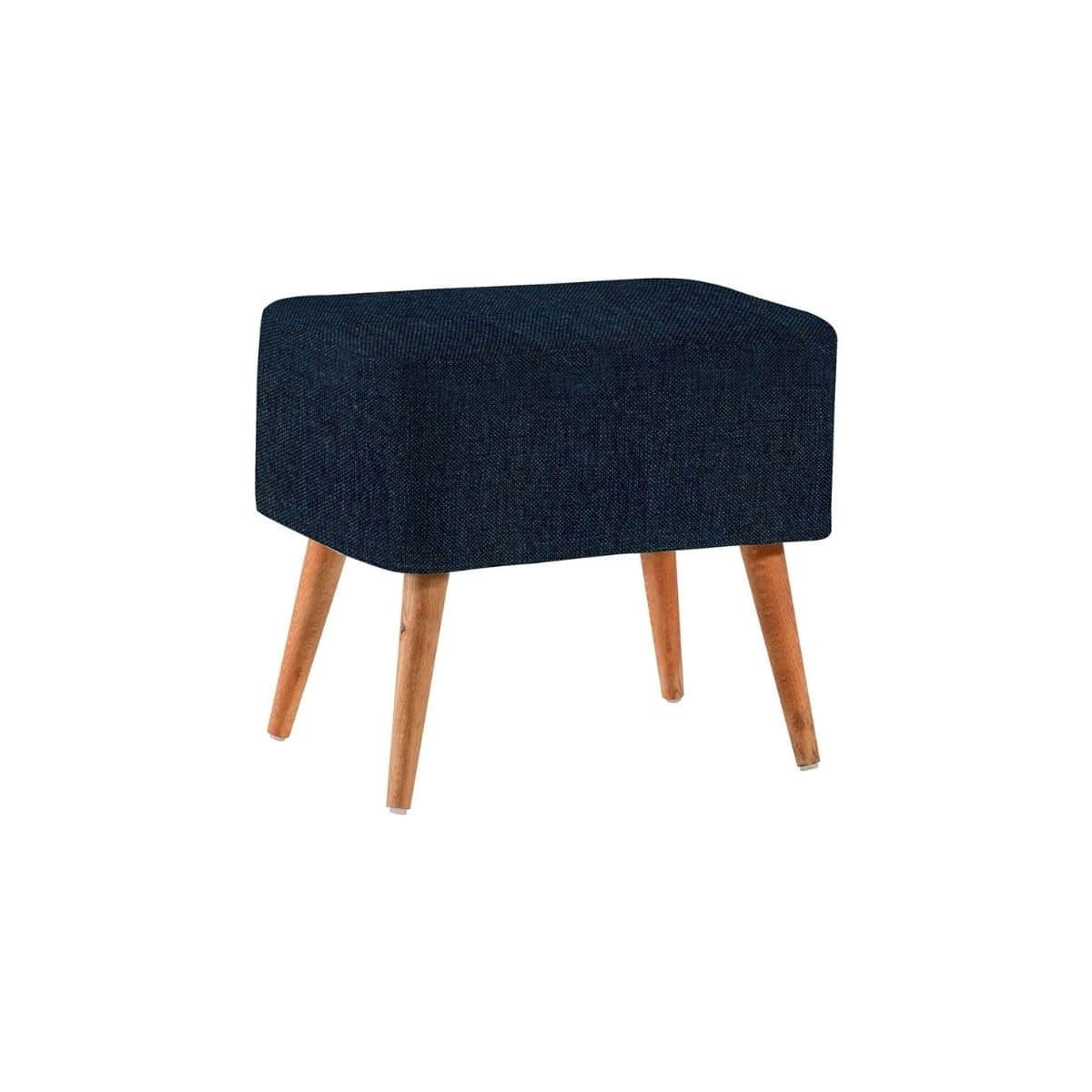 Albina Pouf bleu marine