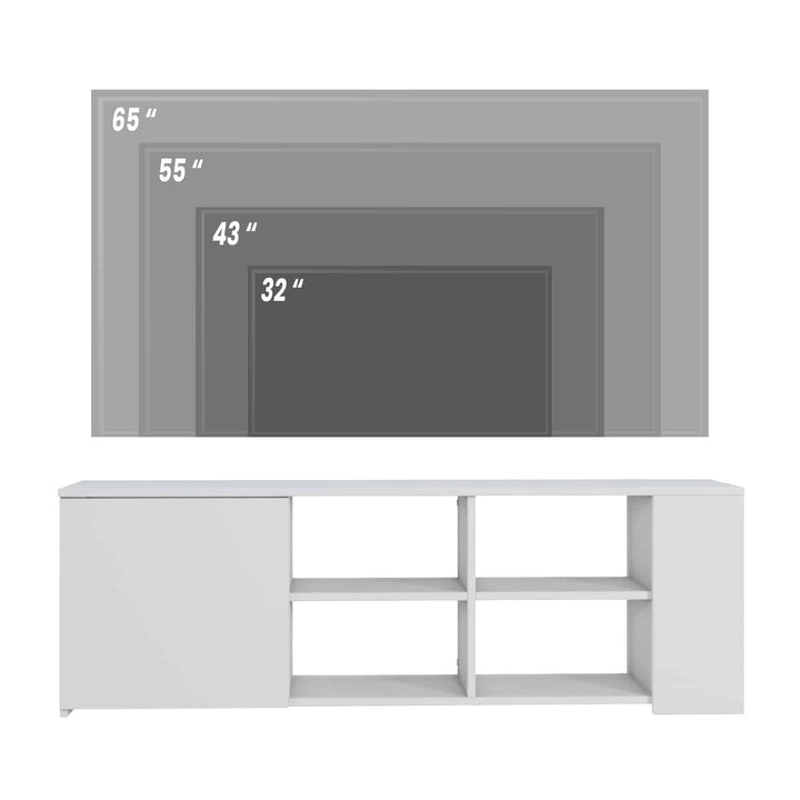 Rome Meuble Tv blanc