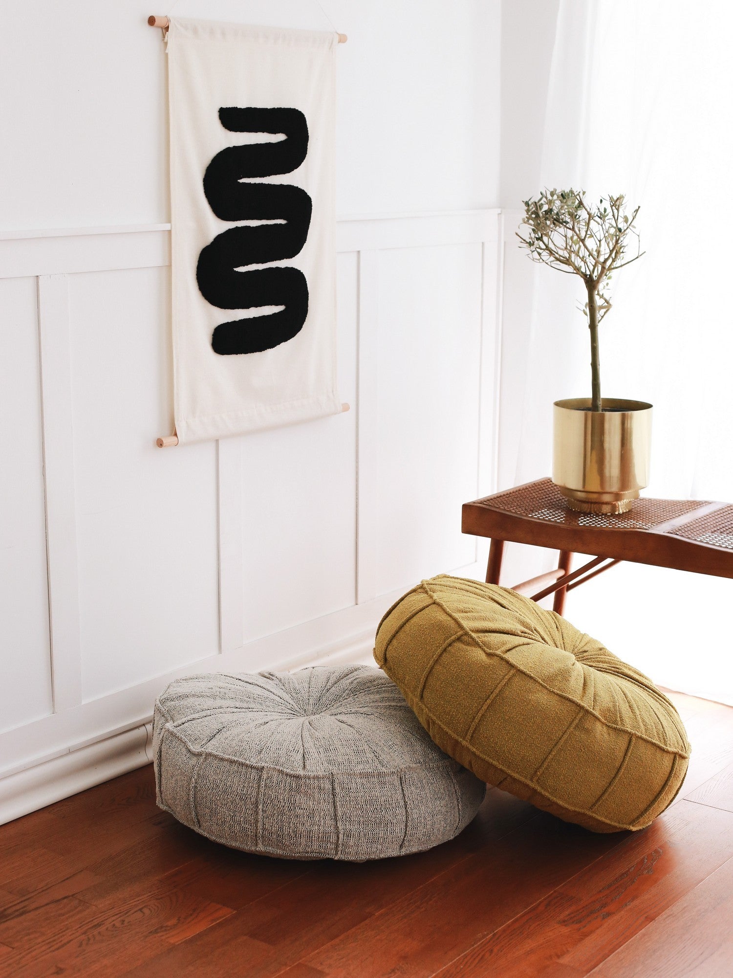 Coussin Vintage - Yellow