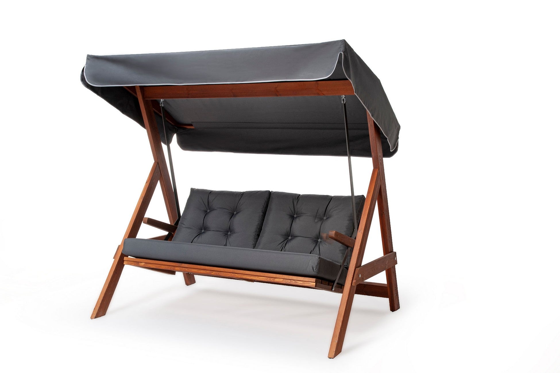 Chaise swing triple jardin Helen 2000 - Anthracite