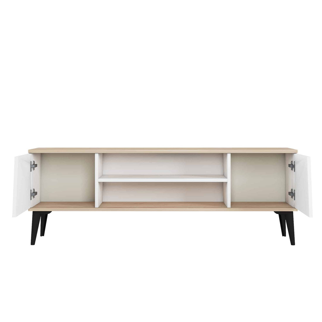 Meuble tv Mareli - Chene,blanc