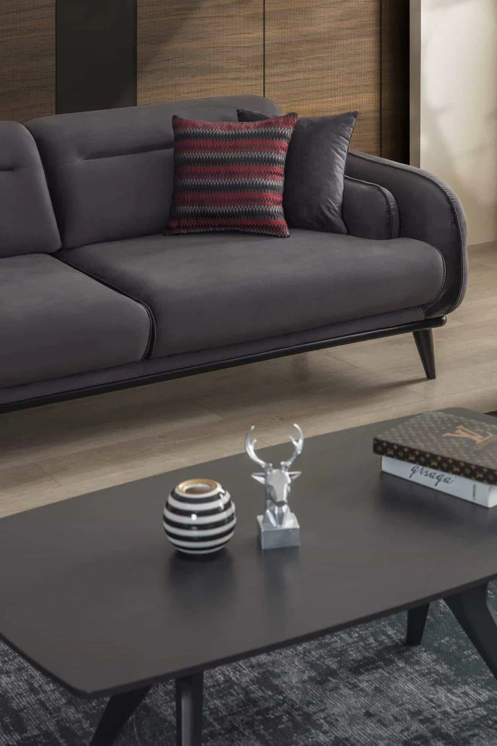 Bodrum Canapé 3 places gris