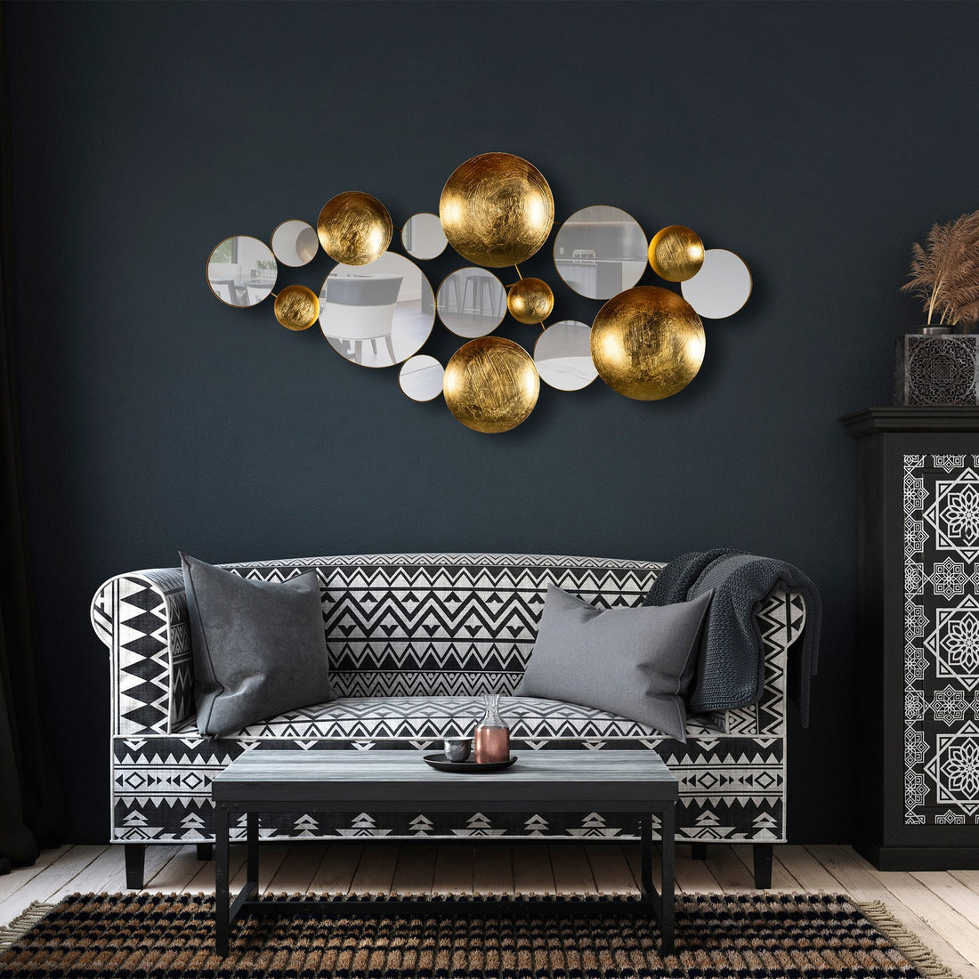 Accessoire mural en métal décoratif Infinity - 1