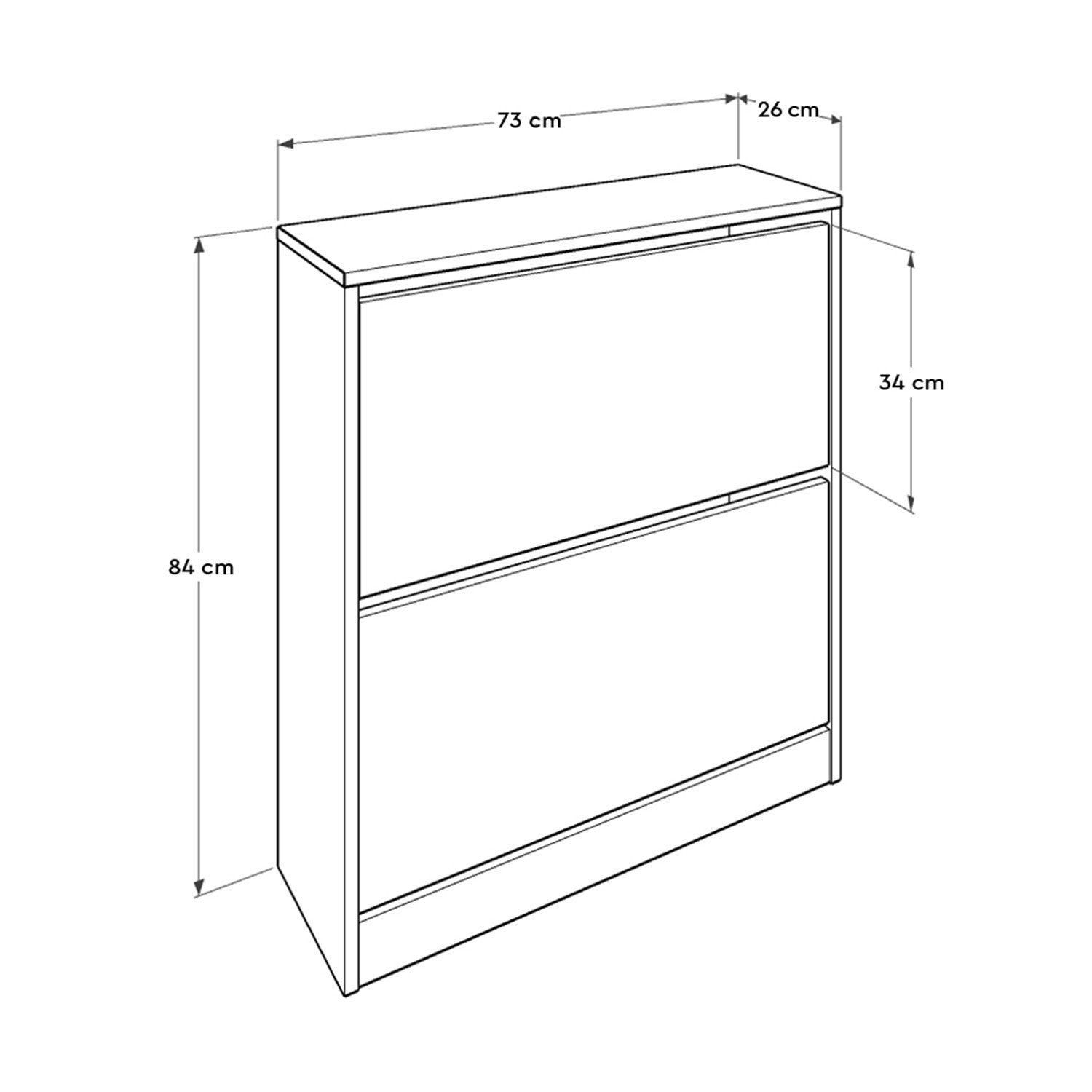 Meuble à chaussures Shc-520-Bb-1