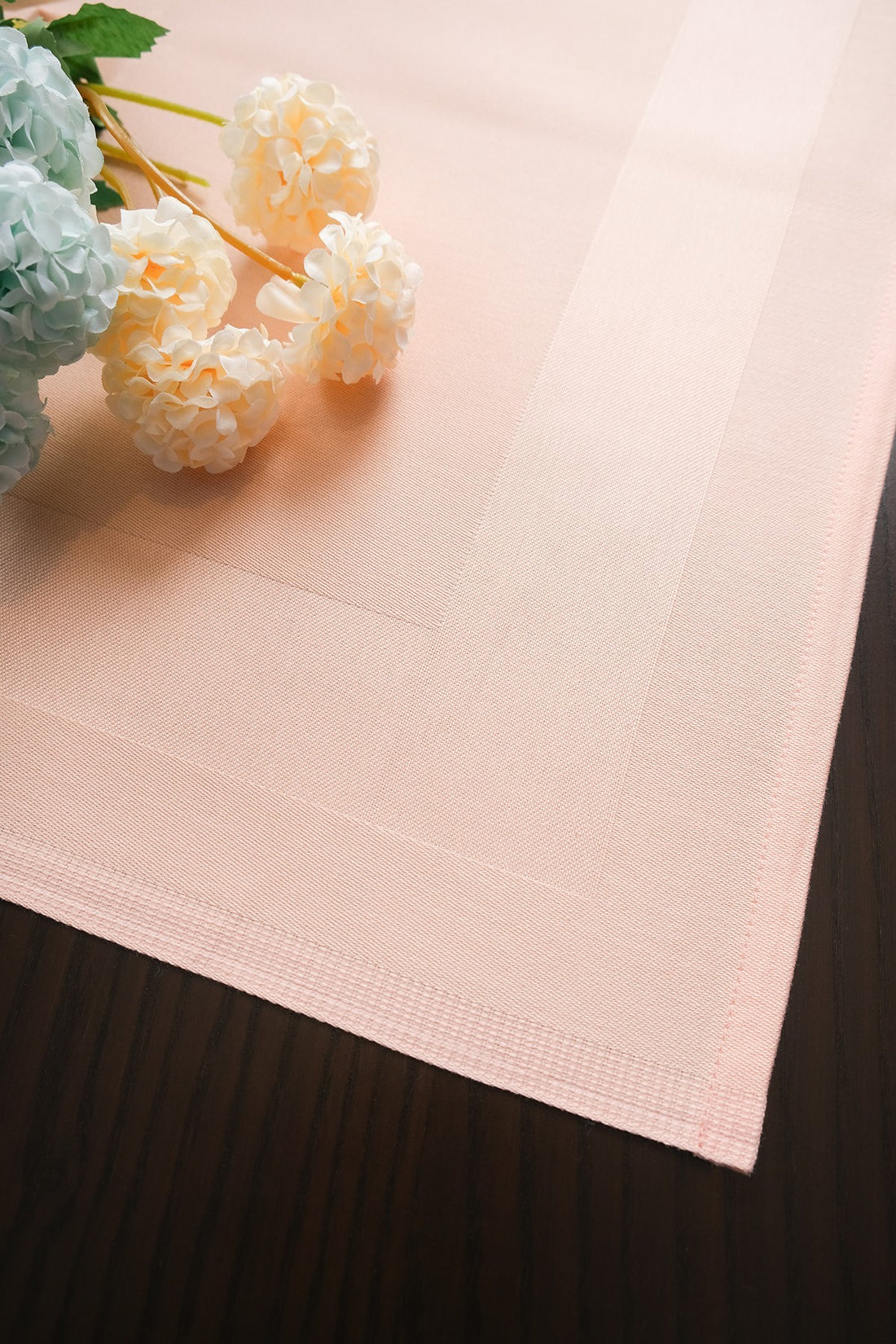 Serviette de table Leon - Apricot - 50 x 50