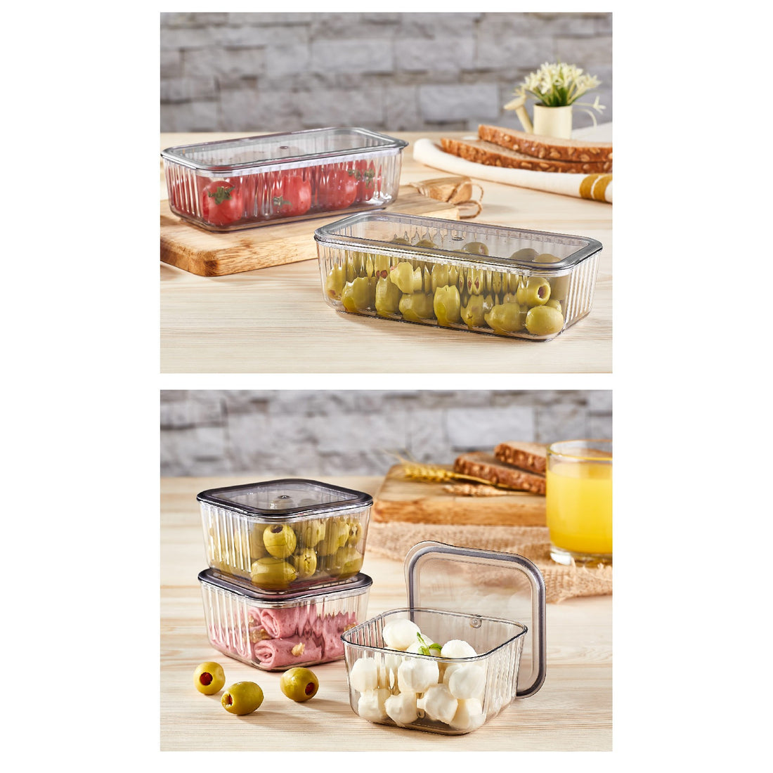 Storage Box Set (13 Pieces) Khvltseffaf - Anthracite