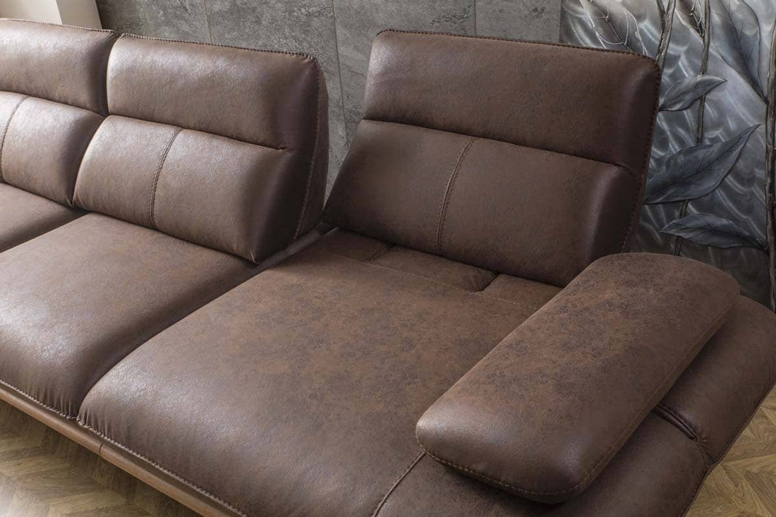 New York Canapé 4 places Marron