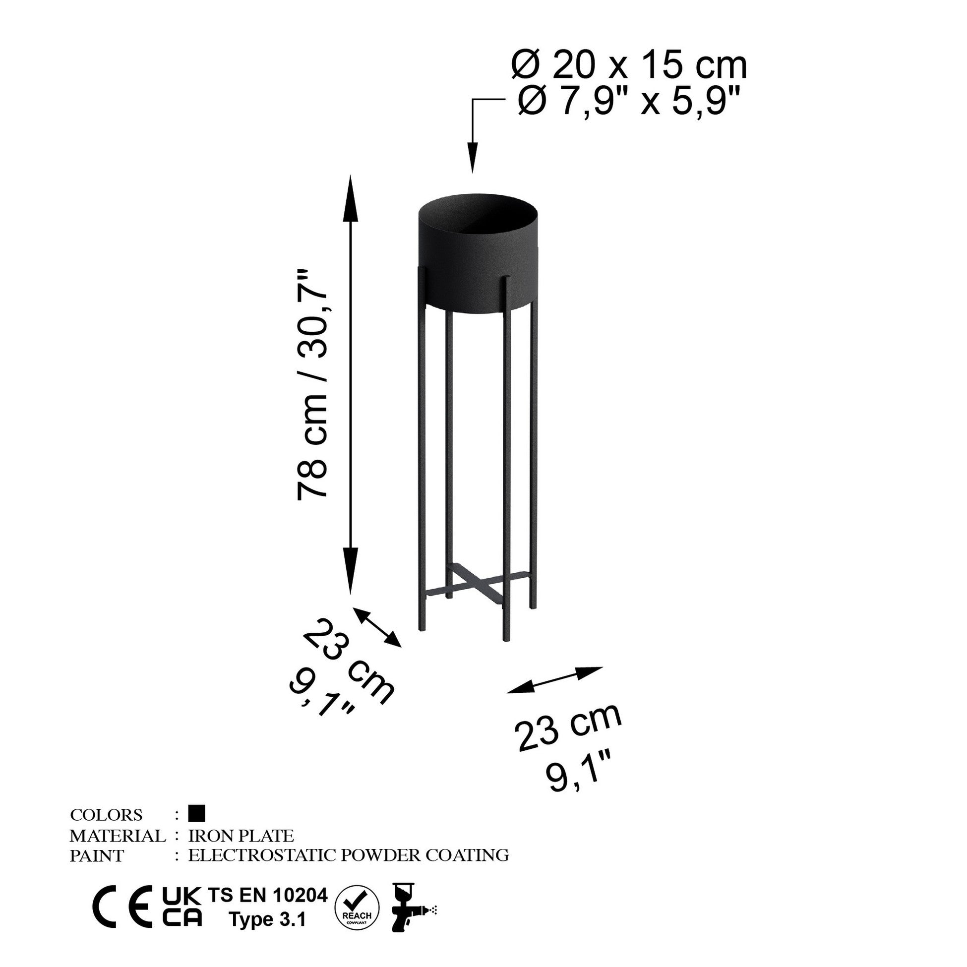 Pot décoratif GED-025