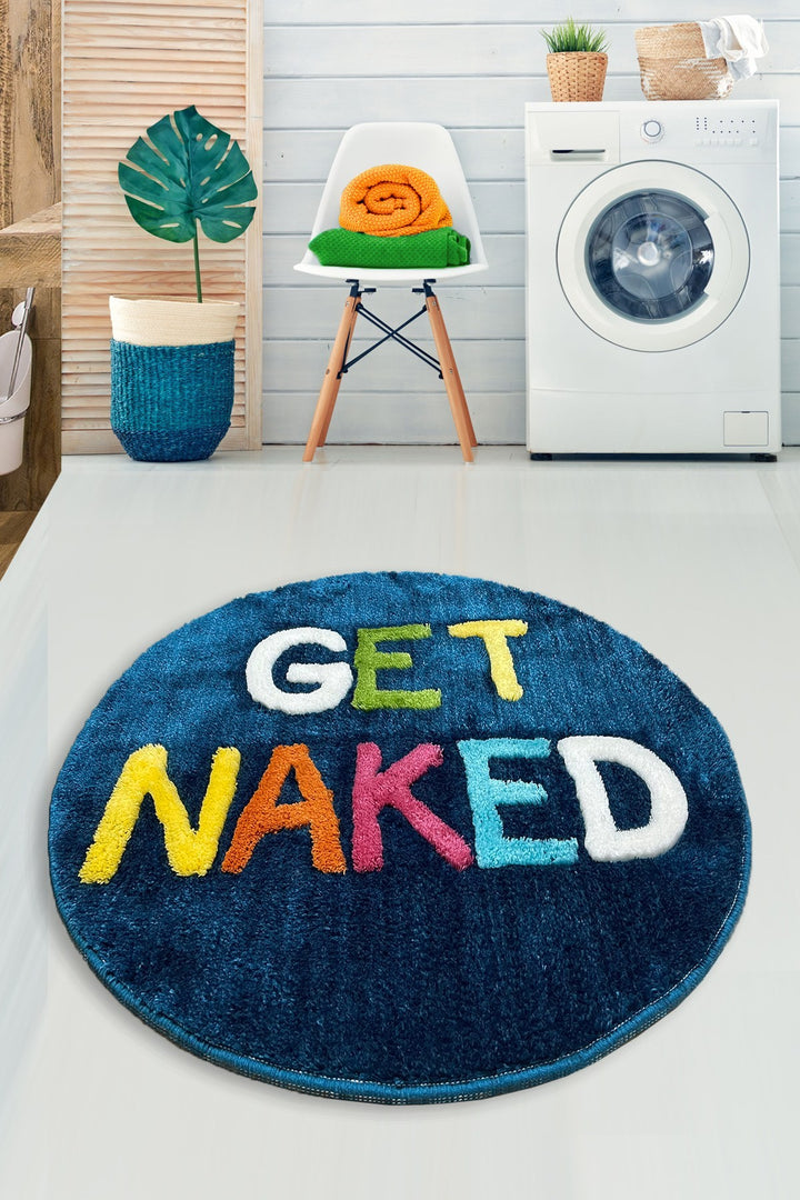 Bathmat en acrylique Get Naked - Blue (90)